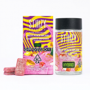 FRUIT PUNCH SPLASH STIIIZY EDIBLES – 100MG GUMMIES