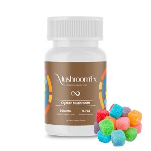 Mushroom Gummies | 3000MG Oyster Mushroom | MushroomFx