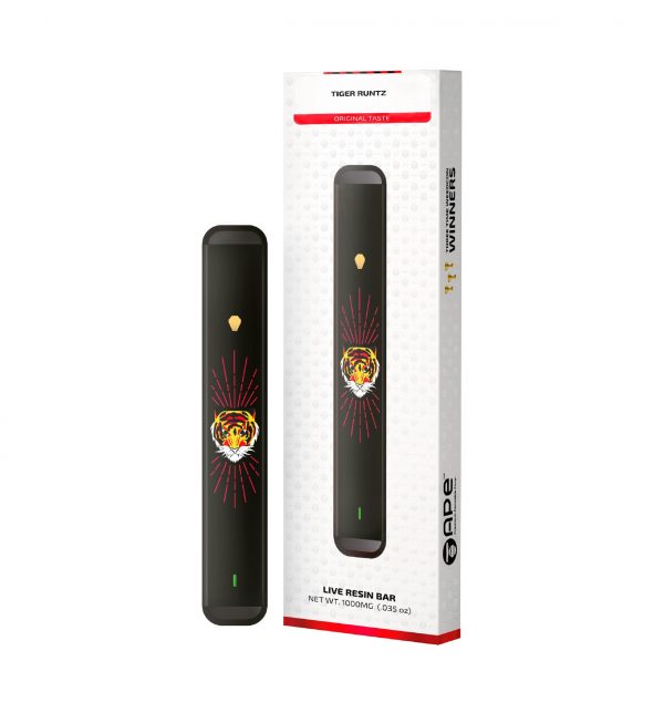 APE LIVE RESIN DISPOSABLE VAPE PEN – TIGER RUNTZ 1G