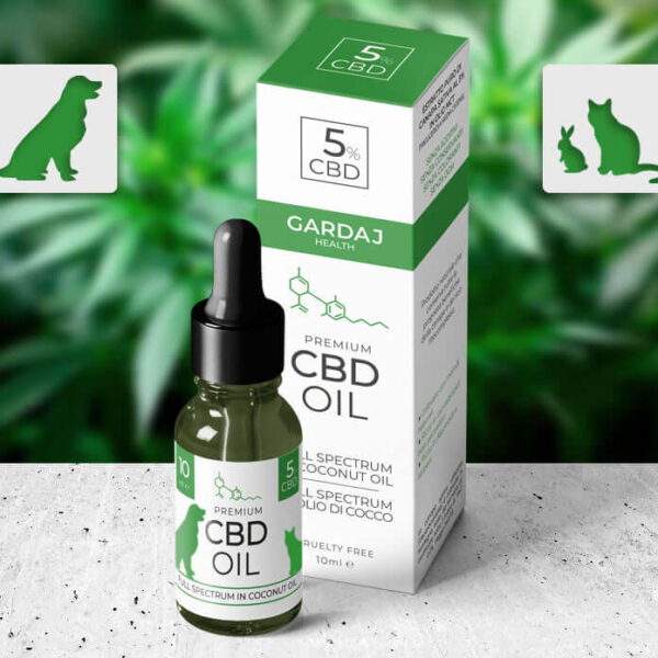 CBD oil 5% - 10 ml for veterinary use